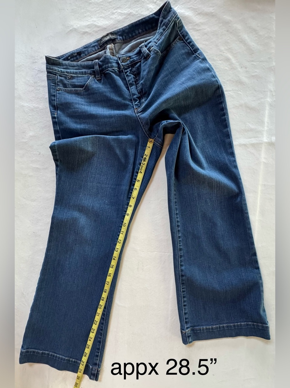 Talbots Curvy Flare Jeans (10P) - Picture 8 of 16